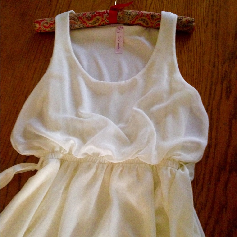 White dress